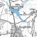 Ulley Reservoir Environmental Agency flood potential map